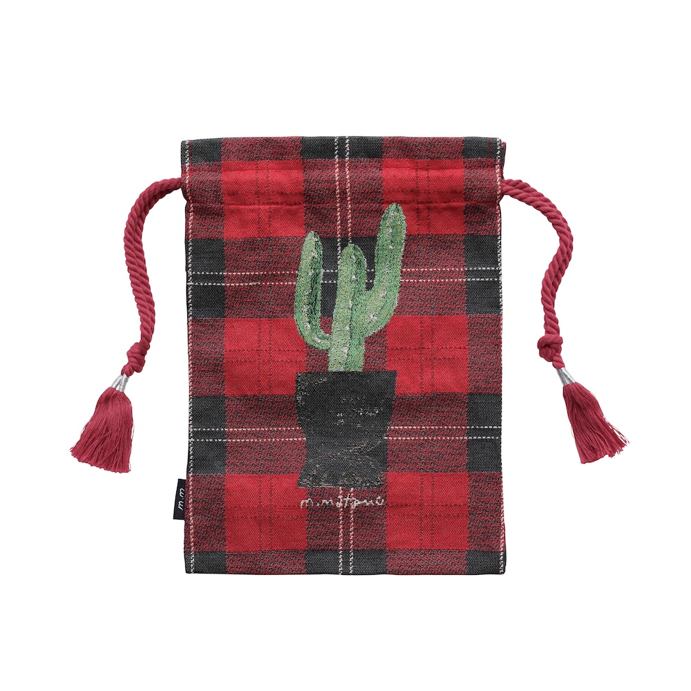 まつお Matsuo Miyuki Drawstring bag Leo | 8000000works | エイト